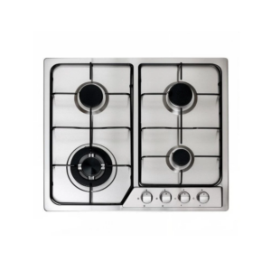 Plaque encastrable NEOLUX 4 feux gaz wok Grille en alu Inox JY-S4030