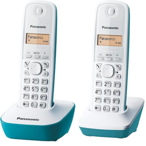 Téléphone sans fil Duo Blanc KX-TG1612FRW