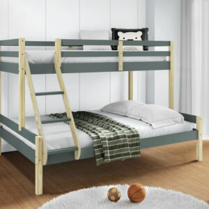 Lit superposé bois / 16669