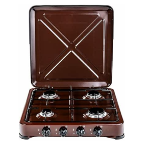 Novensa NVA4M Rechaud A Poser 4 Gaz Marron