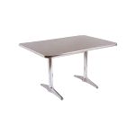 Table rectangle Aluminium 120x60x70 YB-517