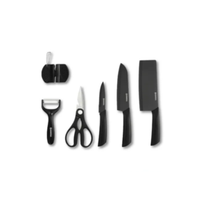 Coutellerie 6 pièces ZADVAT Noir Acier F925-GA008