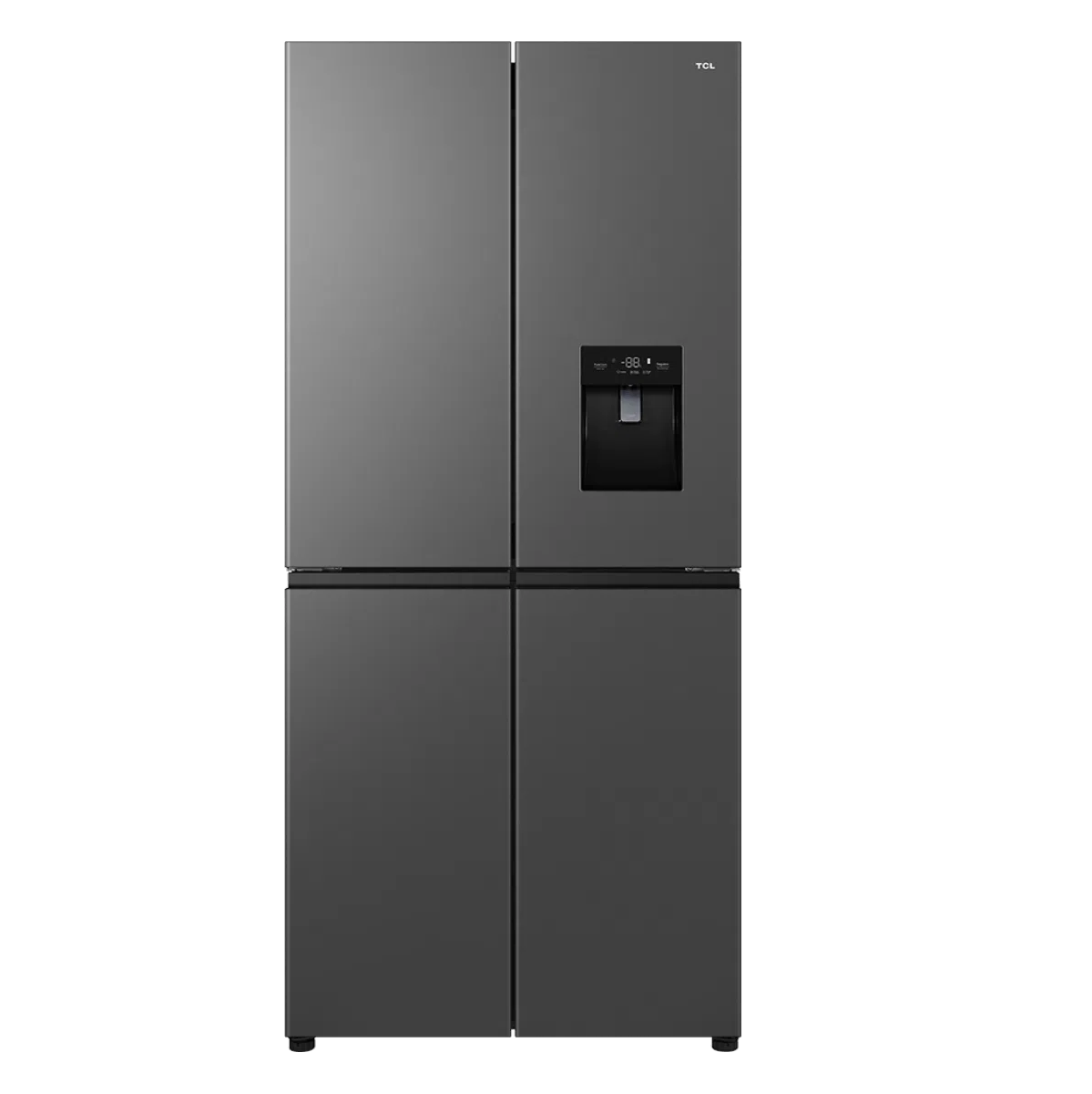 Réfrigérateur américain 466L TCL RP466CSE1 Gris foncé