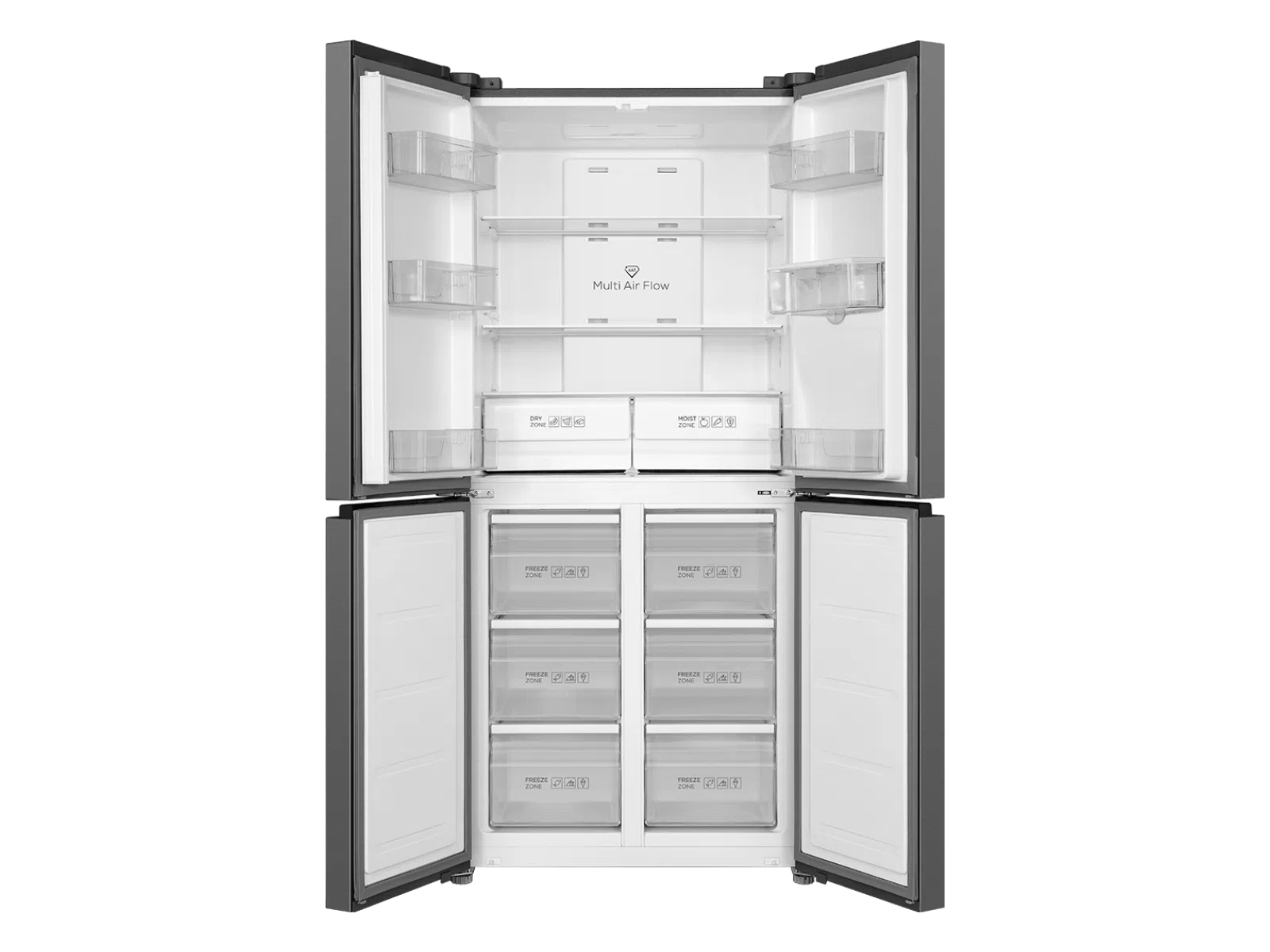 Réfrigérateur américain 466L TCL RP466CSE1 Gris foncé – Image 5