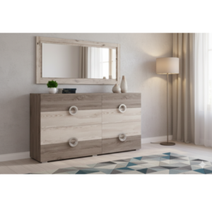 Ksenia enfilade avec miroir