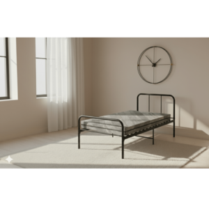 Lit en fer forge 190x90 noir