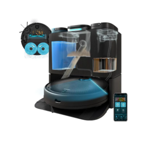 Aspirateur Robot Connecté avec Station de Vidange Poussière et Liquide / 8105