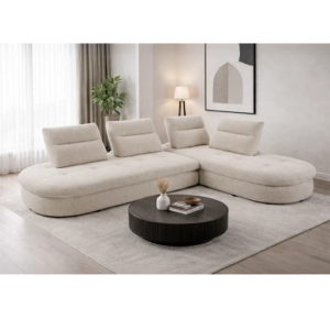 Salon d'Angle ROUND / MB-2520BEIGE