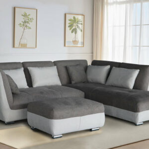 Canapé avec ottoman / V1111RIGHT CANAPE 215 X 362 X 83 CM OTTOMAN 93 X 72 X 40 CM