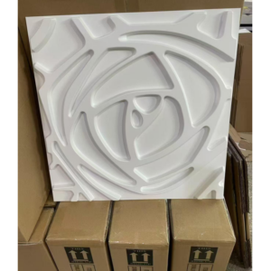 Plaques murales 3D PVC / D156 Vendu en lot de 4 plaques PVC de 50 x 50 cm Les plaques murales 3D en PVC combinent esthétique, fonctionnalité et simplicité d'installation, ce qui en fait un choix pratique pour de nombreux espaces ! Fabriqué à partir de matériau polystyrène (un thermoplastique transparent, blanc expansé, amorphe et semi-cristallin) **Grâce à la technologie moderne de pressage du polystyrène, vous pouvez décorer la pièce avec un effet 3D unique. C'est une excellente décoration pour les clients qui souhaitent réaménager leur propre salle de jeux, leur mur de télévision ou même le plafond de leur chambre. C'est une déco design universelle pour la maison ! Les panneaux 3D peuvent être peints avec des peintures acryliques et au latex. (couleurs naturelles - sans solvant - sans solvant - sans diluant) Un panneau mural a les dimensions de 50x50cm, ce qui correspond à 0,25 mètre carré. 4 pièces = 1 mètre carré ! (différence de 1 à 2 mm possible - le matériau est donc très flexible !)