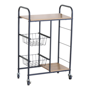 Chariot de cuisine / SF.VA.13097.0001 Chariot de cuisine Buff 3 pièces L50 x H80 cm L57 x l30 x H85 cm Matériaux : Panneaux de particules