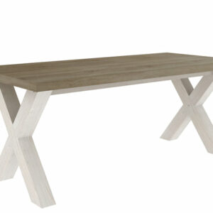 Table GEORGETOWN Fabriqué en Indonésie Structure MDF de très bonne qualité 190 x 90 x 78 cm