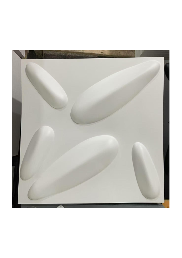 Plaques murales 3D PVC / D144 Vendu en lot de 4 plaques PVC de 50 x 50 cm Les plaques murales 3D en PVC combinent esthétique, fonctionnalité et simplicité d'installation, ce qui en fait un choix pratique pour de nombreux espaces ! Fabriqué à partir de matériau polystyrène (un thermoplastique transparent, blanc expansé, amorphe et semi-cristallin) **Grâce à la technologie moderne de pressage du polystyrène, vous pouvez décorer la pièce avec un effet 3D unique. C'est une excellente décoration pour les clients qui souhaitent réaménager leur propre salle de jeux, leur mur de télévision ou même le plafond de leur chambre. C'est une déco design universelle pour la maison ! Les panneaux 3D peuvent être peints avec des peintures acryliques et au latex. (couleurs naturelles - sans solvant - sans solvant - sans diluant) Un panneau mural a les dimensions de 50x50cm, ce qui correspond à 0,25 mètre carré. 4 pièces = 1 mètre carré ! (différence de 1 à 2 mm possible - le matériau est donc très flexible !)