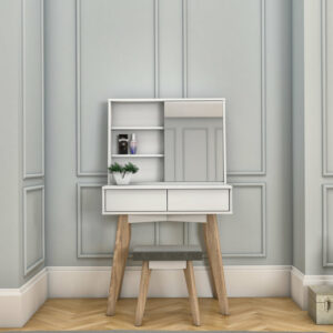 Coiffeuse WILLY / BR8 DT805MP-WH L800 X W500 X H1370