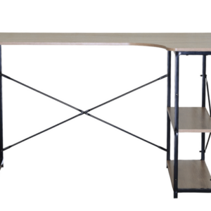 Bureau / HO.DE.12807.0024 Bureau Patch en L, dimensions : L 120 x H 75 cm 120 x 73 x 75 cm Matériaux : Panneaux de particules avec finition mélaminée Pieds : Métal