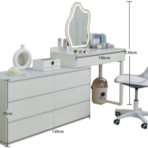 Coiffeuse LED avec fauteuil / 2211