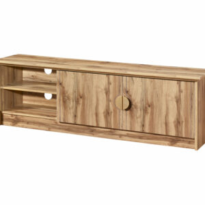 Meuble tv WOTAN/ AF 8303 Structure en panneau de particules recouvert de papier .