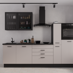 Cuisine complète 280 cm / BOLERO Compris meubles et plan de travail