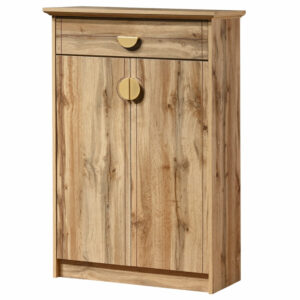 Meuble chaussure WOTAN/ AF 7196 Structure en panneau de particules recouvert de papier .