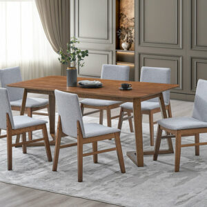 Tables avec 6 chaises / TABLEROBINSON Table : 900x1800 mm Chaise: 495x440x865 mm