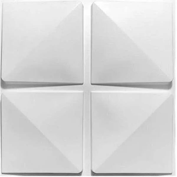 Plaques murales 3D PVC / D032 Vendu en lot de 4 plaques PVC de 50 x 50 cm Les plaques murales 3D en PVC combinent esthétique, fonctionnalité et simplicité d'installation, ce qui en fait un choix pratique pour de nombreux espaces ! Fabriqué à partir de matériau polystyrène (un thermoplastique transparent, blanc expansé, amorphe et semi-cristallin) **Grâce à la technologie moderne de pressage du polystyrène, vous pouvez décorer la pièce avec un effet 3D unique. C'est une excellente décoration pour les clients qui souhaitent réaménager leur propre salle de jeux, leur mur de télévision ou même le plafond de leur chambre. C'est une déco design universelle pour la maison ! Les panneaux 3D peuvent être peints avec des peintures acryliques et au latex. (couleurs naturelles - sans solvant - sans solvant - sans diluant) Un panneau mural a les dimensions de 50x50cm, ce qui correspond à 0,25 mètre carré. 4 pièces = 1 mètre carré ! (différence de 1 à 2 mm possible - le matériau est donc très flexible !)