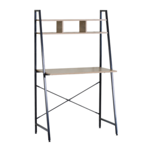 Bureau / HO.DE.12807.0026 Étagère de bureau Patch L85 x H140 cm L84 x l46 x H142 cm Matériaux : Panneaux de particules avec finition mélaminée Pieds : Métal