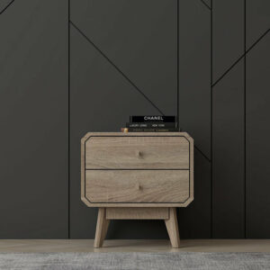 Chevet HANA / BR15 NT1504MP-HO Chevet: L480 X W400 X H495