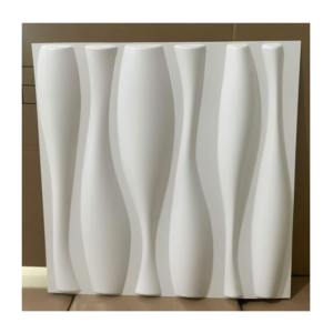 Plaques murales 3D PVC / D026 Vendu en lot de 4 plaques PVC de 50 x 50 cm Les plaques murales 3D en PVC combinent esthétique, fonctionnalité et simplicité d'installation, ce qui en fait un choix pratique pour de nombreux espaces ! Fabriqué à partir de matériau polystyrène (un thermoplastique transparent, blanc expansé, amorphe et semi-cristallin) **Grâce à la technologie moderne de pressage du polystyrène, vous pouvez décorer la pièce avec un effet 3D unique. C'est une excellente décoration pour les clients qui souhaitent réaménager leur propre salle de jeux, leur mur de télévision ou même le plafond de leur chambre. C'est une déco design universelle pour la maison ! Les panneaux 3D peuvent être peints avec des peintures acryliques et au latex. (couleurs naturelles - sans solvant - sans solvant - sans diluant) Un panneau mural a les dimensions de 50x50cm, ce qui correspond à 0,25 mètre carré. 4 pièces = 1 mètre carré ! (différence de 1 à 2 mm possible - le matériau est donc très flexible !)