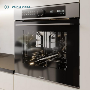 Four encastrable pyrolyse 73 L / 4736 Four encastrable pyrolyse P516000 Line avec une capacité de 73 L, 14 fonctions, Dual Display, classe A, 3250 W, fonction pyrolyse, Pizza Master, Airfryer Master, Cooling Fan, préchauffage rapide, mode Décongelation, mode Convection, mode Eco, rails télescopiques. Grande capacité : cuisinez pour toute la famille avec sa grande capacité de 73 litres et ses 5 rails télescopiques. 14 fonctions : découvrez toutes les possibilités grâce aux modes Pyrolyse, Décongéler, Demi-gril, mode Gril, Conventionnel, Pizza Master ou Airfryer Master. Dual Display : contrôlez toutes les fonctions de votre four pyrolyse à l'aide des icônes tactiles de son double écran et profitez d'un grand confort à chaque utilisation. Pyrolyse : grâce à son processus de nettoyage dans lequel les restes de saleté à l'intérieur du four sont décomposés à l'aide de la chaleur, vous nettoierez votre four de la manière la plus simple qui soit. Cooling Fan : système de ventilation pour un refroidissement optimal du four pendant et après la cuisson. Airfryer Master : cette fonction vous permet de cuisiner de manière saine en utilisant peu d'huile et en obtenant des plats croustillants à l'extérieur et juteux et tendres à l'intérieur. SS Airfry Basket : panier en acier pour tirer le meilleur parti de la fonction AirFryer Master et obtenir le point parfait de chaque recette. Pizza Master : préparez vos pizzas préférées sur la pierre grâce à la pierre à Pizza Stone XXL de 35 cm, qui inclut le four et permet une cuisson parfaite de la pâte. Porte Quadruple Glass : porte froide avec 4 vitres qui vous empêche de vous brûler en touchant la vitre extérieure et empêche la perte de chaleur. Classe énergetique A : économisez à chaque utilisation, réduisez votre consommation d'énergie sans compromettre l'efficacité lors de la cuisson de vos recettes. Puissance de 3250 W : prépare toutes sortes de recettes grâce à son énorme puissance. Porte Quadruple Glass : porte froide avec 4 vitres qui vous empêche de vous brûler en touchant la vitre extérieure et empêche la perte de chaleur. Classe énergetique A : économisez à chaque utilisation, réduisez votre consommation d'énergie sans compromettre l'efficacité lors de la cuisson de vos recettes. Puissance de 3250 W : prépare toutes sortes de recettes grâce à son énorme puissance