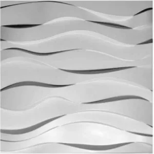 Plaques murales 3D PVC / D124 Vendu en lot de 4 plaques PVC de 50 x 50 cm Les plaques murales 3D en PVC combinent esthétique, fonctionnalité et simplicité d'installation, ce qui en fait un choix pratique pour de nombreux espaces ! Fabriqué à partir de matériau polystyrène (un thermoplastique transparent, blanc expansé, amorphe et semi-cristallin) **Grâce à la technologie moderne de pressage du polystyrène, vous pouvez décorer la pièce avec un effet 3D unique. C'est une excellente décoration pour les clients qui souhaitent réaménager leur propre salle de jeux, leur mur de télévision ou même le plafond de leur chambre. C'est une déco design universelle pour la maison ! Les panneaux 3D peuvent être peints avec des peintures acryliques et au latex. (couleurs naturelles - sans solvant - sans solvant - sans diluant) Un panneau mural a les dimensions de 50x50cm, ce qui correspond à 0,25 mètre carré. 4 pièces = 1 mètre carré ! (différence de 1 à 2 mm possible - le matériau est donc très flexible !)