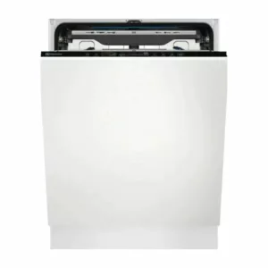 Lave vaisselle total encastrable ELECTROLUX / KEGB9405W Electrolux KEGB9405W lave-vaisselle intégré total cm. 60 - 15 couvertsCaractéristiques généralesTotal intégré - 60 cmEnergy smart : auto-réduction de la consommationFonction AutoOff (arrêt automatique)Gestion du raccordement eau chaude (économie d'énergie jusqu'à 35%)Bobine satelliteDémarrage retardéAvertisseur de fin de cycleFaisceau au sol : voyant lumineux bicolore de fin de programmeSilence 42 dB(A) re 1pWTechnologie InverterSystème Pure Crystal (verre et cristaux anti-opacifiants)Demi-charge automatiqueCapteur de turbidité de l'eauGestion du raccordement eau chaude (économie d'énergie jusqu'à 35%)Système de sécurité intégré AqualockCharnières coulissantes auto-équilibrantes pour portes longuesSystème de fixation de porte Perfect FitTechnologie AirDry (ouverture automatique de la porte en fin de cycle)Couleur noireProgrammes de lavage : 160 minutes, 60 minutes, 90 minutes, AUTO Sense, Eco, Machine Care, Quick 30 Minutes, TrempageSystème de sécurité intégré Acqualock Dimensions Dimensions (mm) : Hauteur (min-max) x Largeur x Profondeur : 820-900x600x550 Poids net (kg) : 38,03Poids brut (kg) : 40,1Performance Classe d'efficacité énergétique E20 : CConsommation énergétique du programme éco en kWH par cycle E20 : 0,757Consommation d'eau du programme éco en litres par cycle : 11Indice d'efficacité de lavage E20 : 1,121Indice d'efficacité de séchage E20 : 1,061Lave-vaisselle GlassCare 700Les verres nécessitent une attention particulière, notamment lors du lavage. Heureusement, le panier supérieur du lave-vaisselle GlassCare 700 est équipé d'éléments SoftGrips qui maintiennent les verres en toute sécurité, tandis que les embouts en caoutchouc SoftSpikes empêchent les rayures ou, pire, les cassures. Protection des verres délicats avec SoftGrips et SoftSpikesAvec SoftGrips et SoftSpikes vous n'aurez plus à passer du temps à laver les verres et les verres les plus délicats à la main. Le matériau souple maintient les verres en place et les protège contre d'éventuels bris et dommages.Laissez place à votre imagination dans la cuisine sans penser au nettoyageLe range-couverts MaxiFlex vous permet de laisser libre cours à votre créativité en cuisine et d'utiliser tous les ustensiles nécessaires. Des ensembles de couverts aux ustensiles plus volumineux, vous pouvez personnaliser leur disposition à l'intérieur du plateau, pour les laver tous ensemble dans une seule solution.QuickSelect avec Ecometer vous guide pour économiser de l'énergie et de l'eau.Des choix durables faits dans la simplicité. Utilisez l'écran tactile Quickselect pour sélectionner votre temps de lavage préféré et, grâce aux barres vertes intuitives de l'Ecometer, choisissez le programme optimal pour économiser de l'énergie et de l'eau. QuickSelect avec Wi-Fi : lave-vaisselle connecté et gérable depuis votre smartphoneNos lave-vaisselle connectés QuickSelect prennent en charge un lavage intelligent et durable. Renseignez-vous sur le type de programme qui vous convient le mieux et programmez votre lavage pour en réduire la consommation. L'application contient un résumé de la façon de l'utiliser et propose des commentaires sur la durabilitéSatelliteClean - Nettoyage complet - Sans utilisation supplémentaire d'eauLavez soigneusement chaque vaisselle avec SatelliteClean® - nettoie jusqu'à 3 fois mieux qu'un lave-vaisselle standard. Grâce au tourbillon satellite qui change constamment l'angle du jet d'eau, même les résidus les plus tenaces sont soigneusement nettoyés.