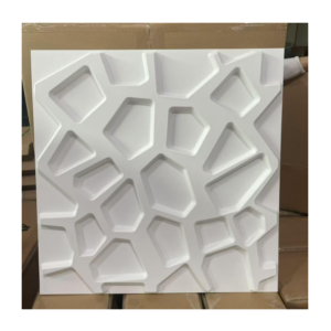 Plaques murales 3D PVC / D067 Vendu en lot de 4 plaques PVC de 50 x 50 cm Les plaques murales 3D en PVC combinent esthétique, fonctionnalité et simplicité d'installation, ce qui en fait un choix pratique pour de nombreux espaces ! Fabriqué à partir de matériau polystyrène (un thermoplastique transparent, blanc expansé, amorphe et semi-cristallin) **Grâce à la technologie moderne de pressage du polystyrène, vous pouvez décorer la pièce avec un effet 3D unique. C'est une excellente décoration pour les clients qui souhaitent réaménager leur propre salle de jeux, leur mur de télévision ou même le plafond de leur chambre. C'est une déco design universelle pour la maison ! Les panneaux 3D peuvent être peints avec des peintures acryliques et au latex. (couleurs naturelles - sans solvant - sans solvant - sans diluant) Un panneau mural a les dimensions de 50x50cm, ce qui correspond à 0,25 mètre carré. 4 pièces = 1 mètre carré ! (différence de 1 à 2 mm possible - le matériau est donc très flexible !)