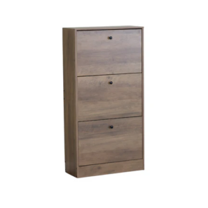 Meuble chaussure / SF.VA.12750.0019WOOD Armoire à chaussures FLOOD 3 S L60 x H115 cm 60 x 24 x 116 cm Matériaux : Panneaux de particules + finition mélaminée