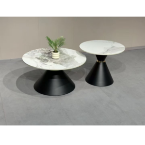Lot de 2 tables basses gigognes A42