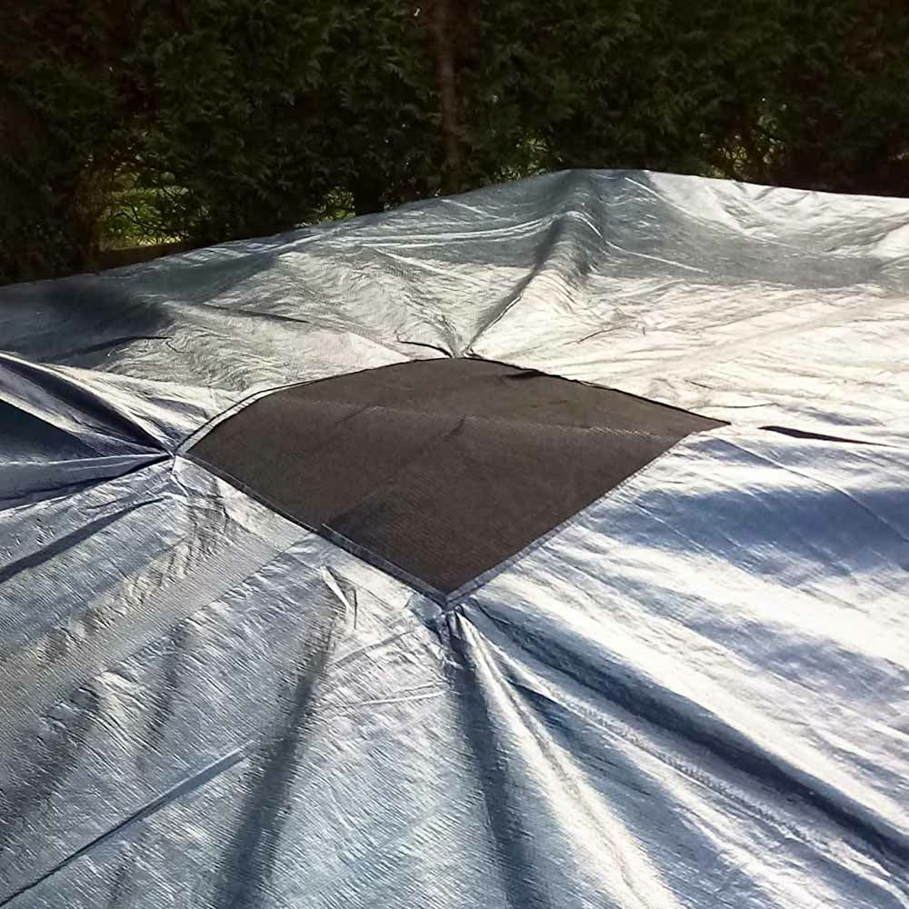 Bâche de piscine ronde 140 g/m² – Image 2