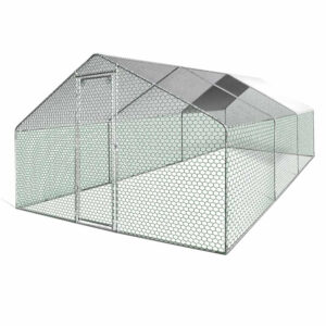 Enclos volière d'élevage extérieur – 18 m²