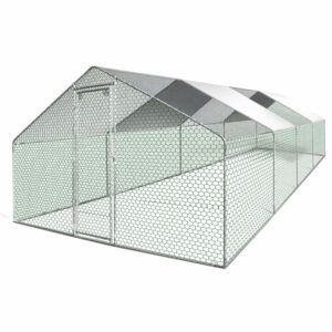 Enclos volière d'élevage extérieur 24 m²