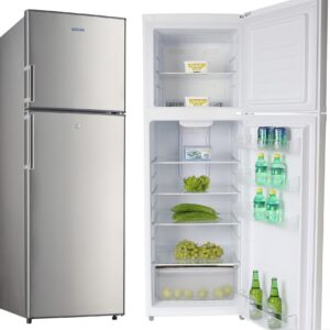 Réfrigérateur combiné No Frost 334 L (253 L + 72 L) – Inox – 173 × 59 × 65 cm
