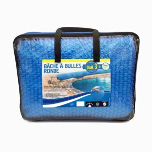 Bâche à bulles ronde 180 microns – Protection thermique pour piscine