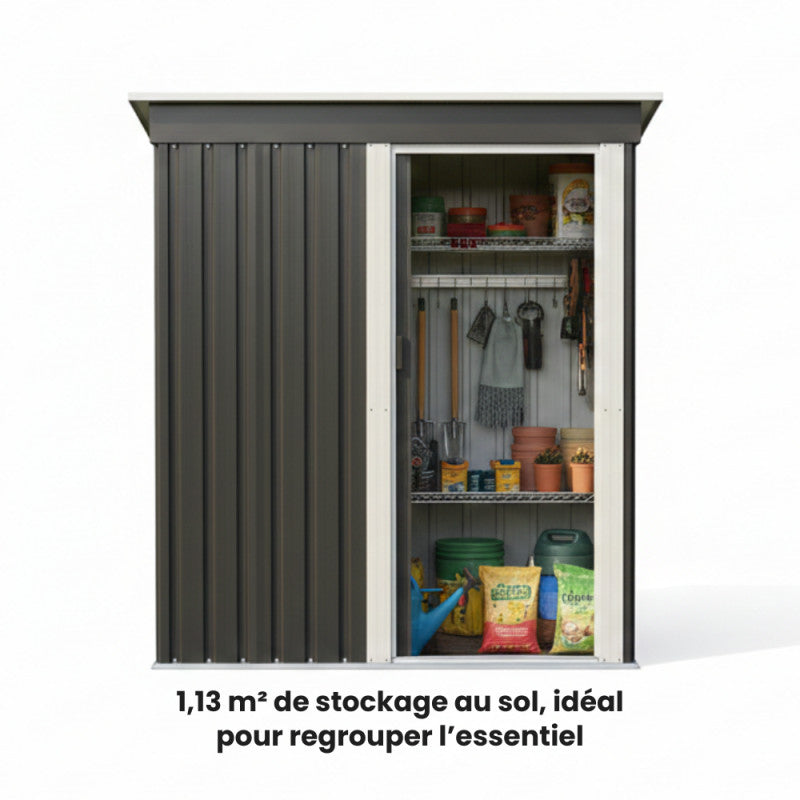 Abri de jardin 1,13 m² – Image 4